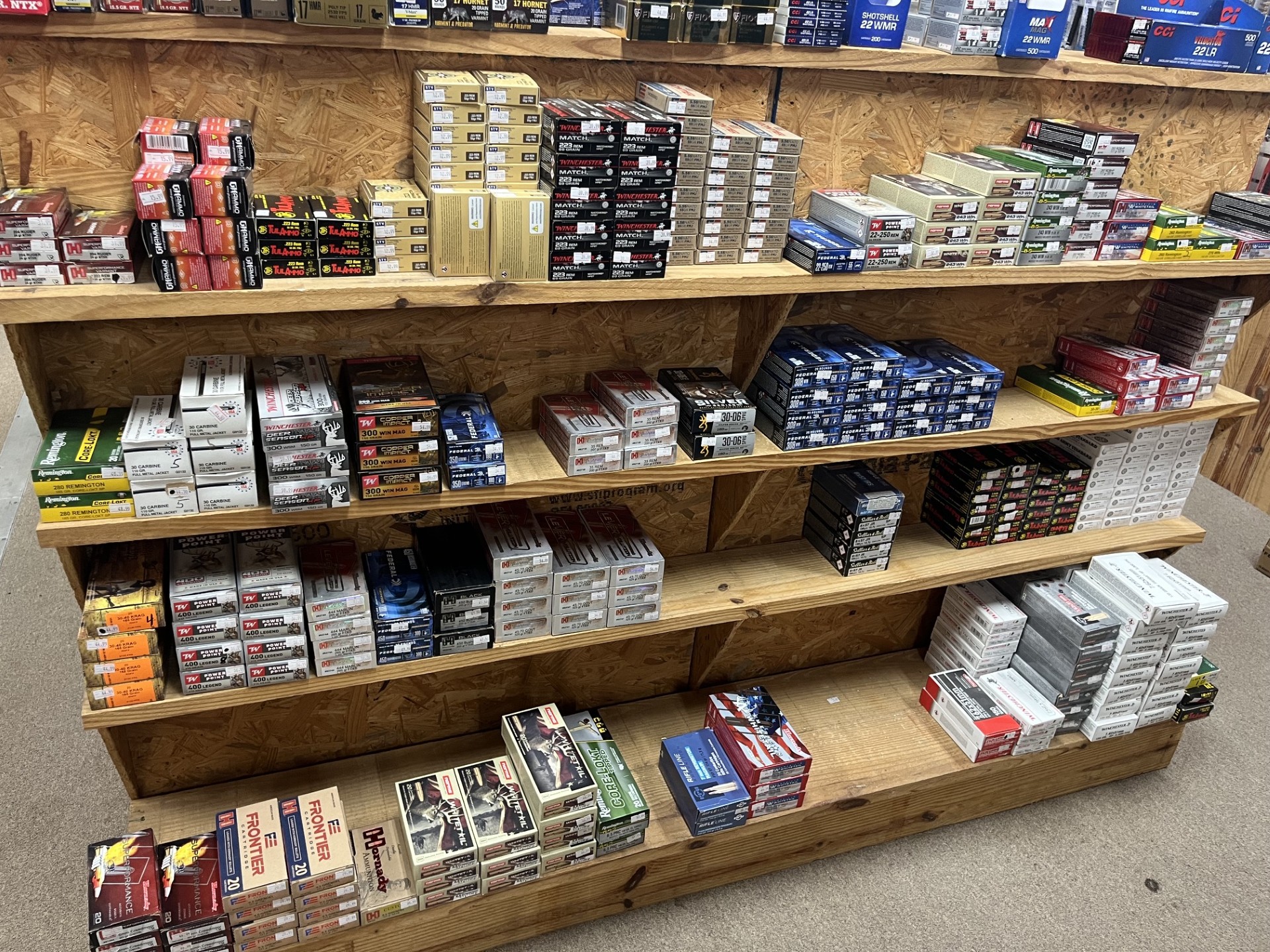 Ammunition selection