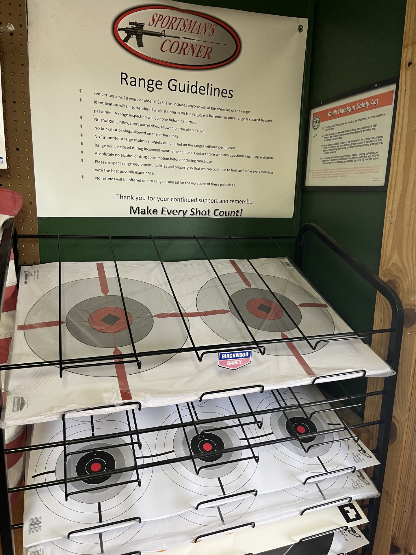 ProMag and AR parts wall display