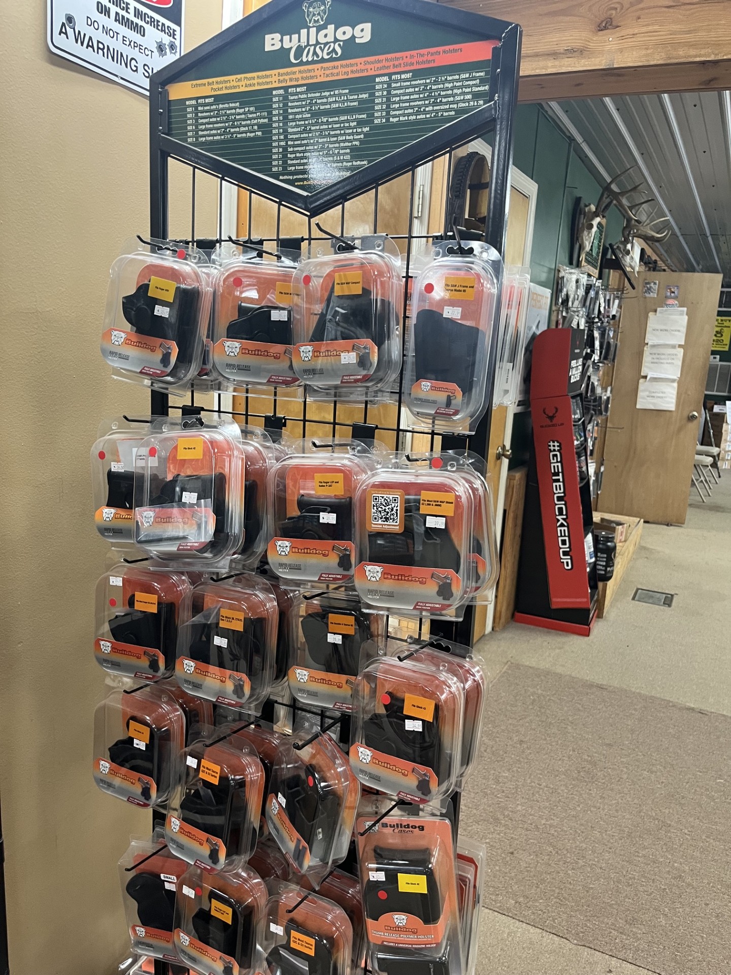 Bulldog Cases holsters display